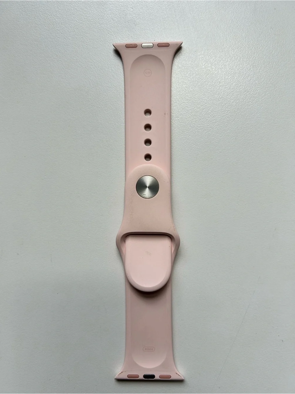 Silicone Apple Watch Band - Pink